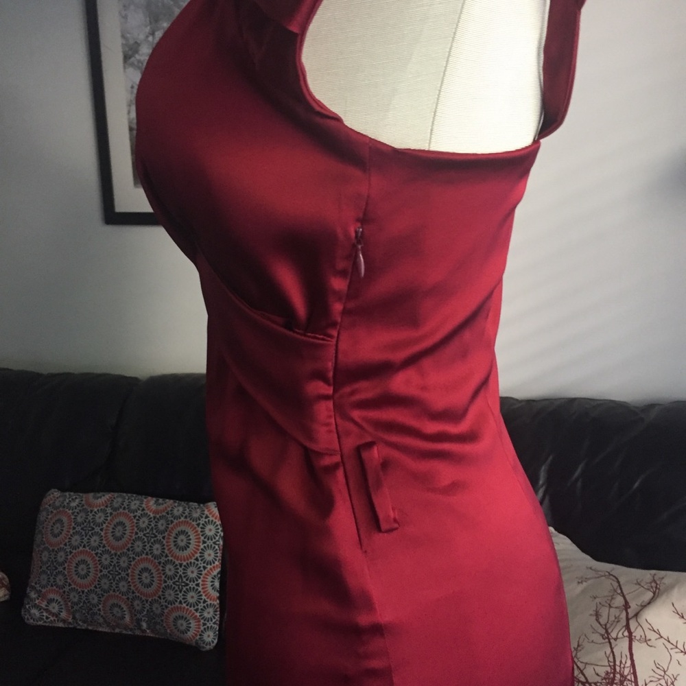 Renee Bardot Silk Cocktail Dress pre owned. S - Picture 5 of 7